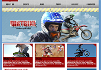 Illustration Site Dirt Bike